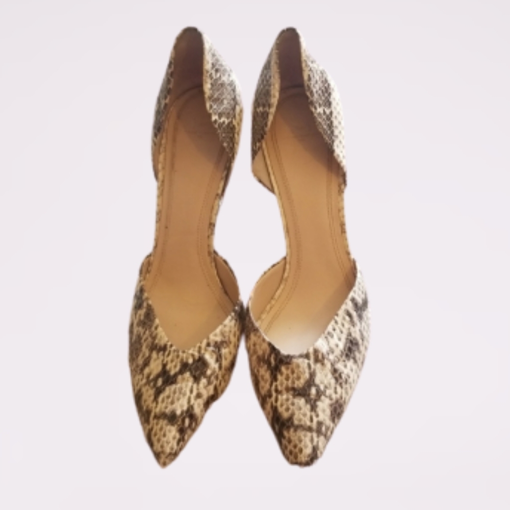 COPY - Marc fisher LTD snakeskin D'Orsay heel 10